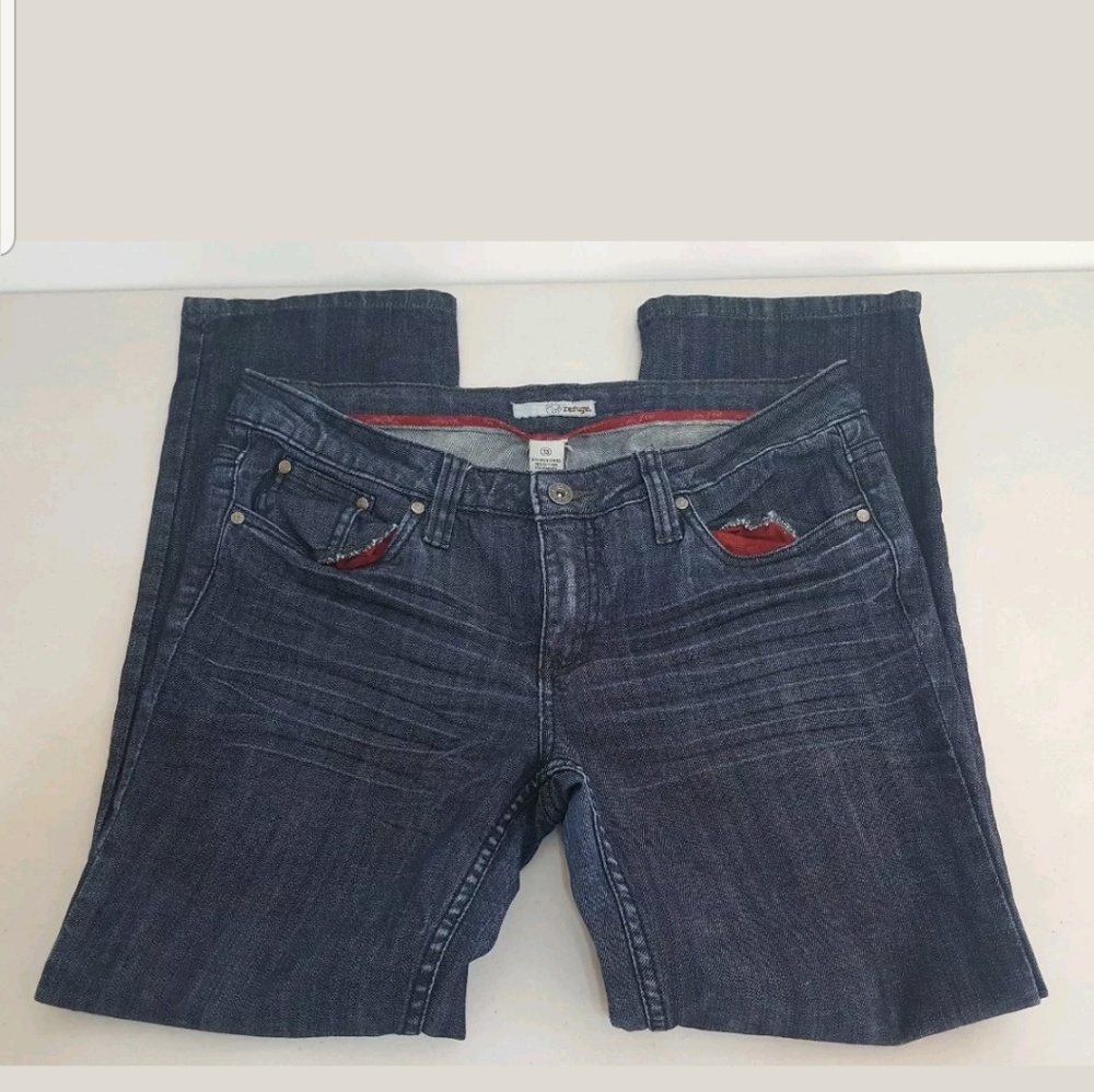 Women's Refuge Straight Leg Dark Denim Women Sz 13